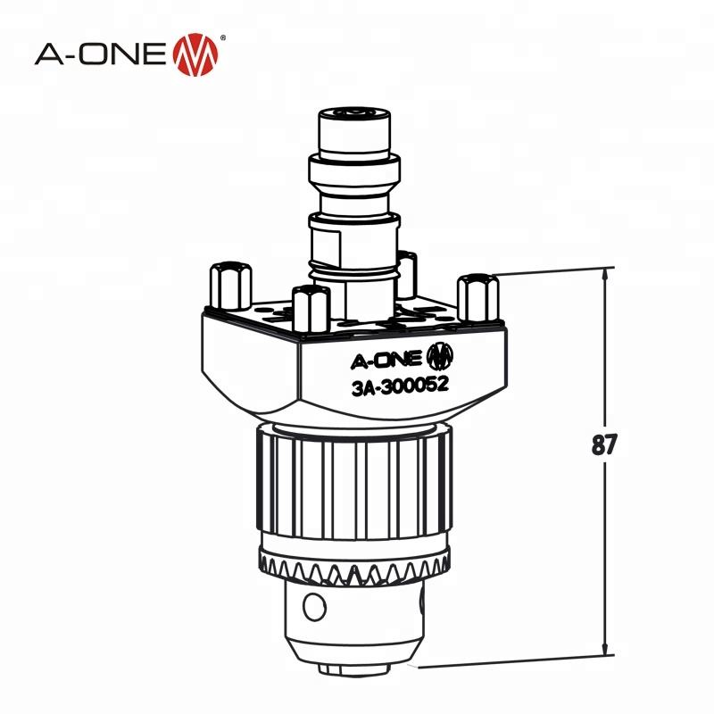 Đầu kẹp điện cực EDM A-ONE 3A-300052 | Electrode collet Ø1-Ø10