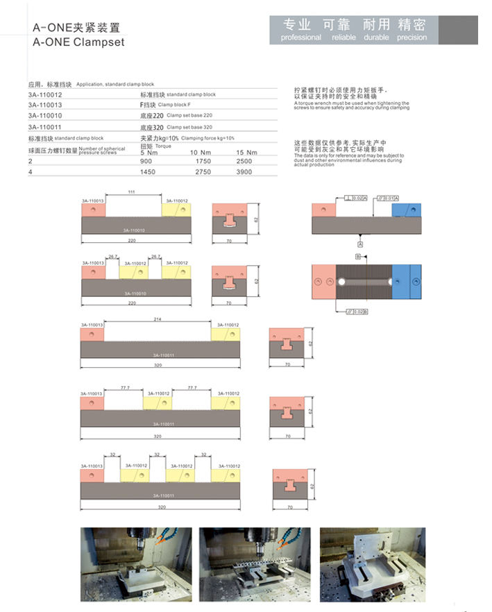 Khối kẹp A-ONE 3A-110012