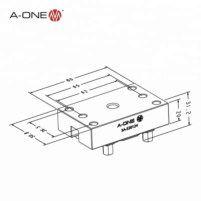 Gá điện cực thép A-ONE 3A-520124 | Steel holder