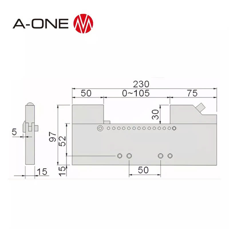 Ê tô chính xác A-ONE 3A-200151| Precision Vise