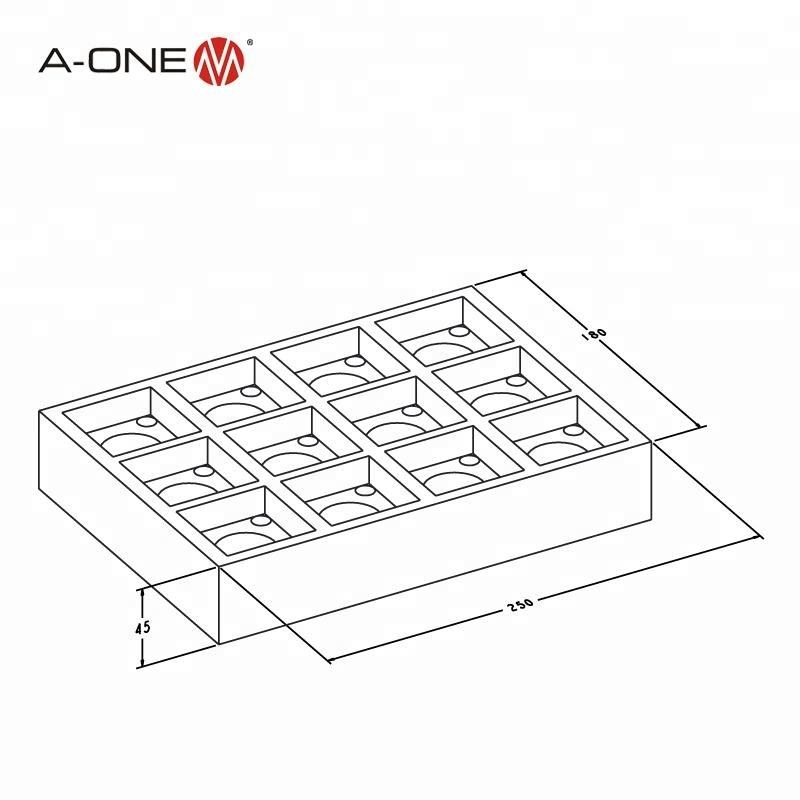 Khay đựng điện cực 50 A-one 3A-400022 | System stand 50 12-fold