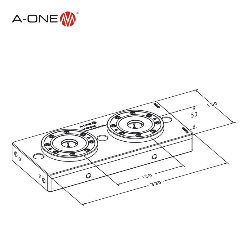 Đế định vị nhanh A-ONE 3A-110008