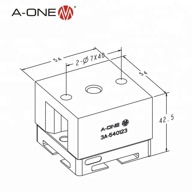 Uniplate 3A-540123 (Steel holder 3A-530123)