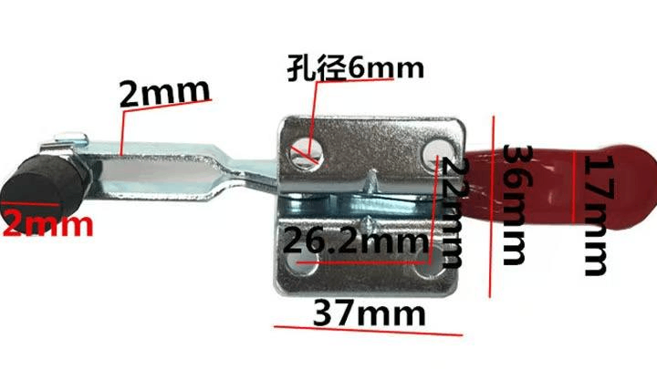 Cam kẹp GH-201-BHB Horizontal Toggle Clamp