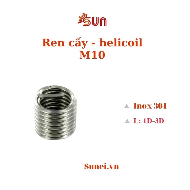 Ren cấy Helicoil M10
