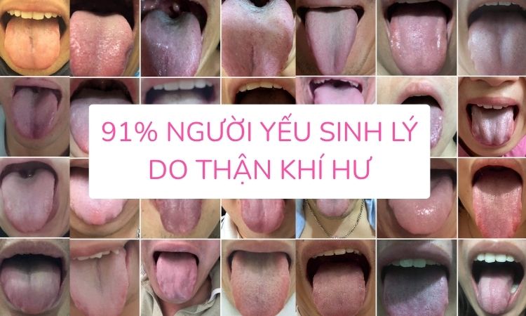91% Người yếu sinh lý do Thận khí hư