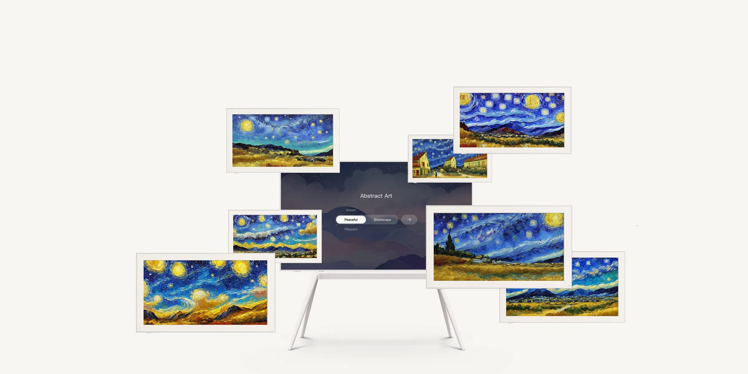 “AI” Art & Matte Screen