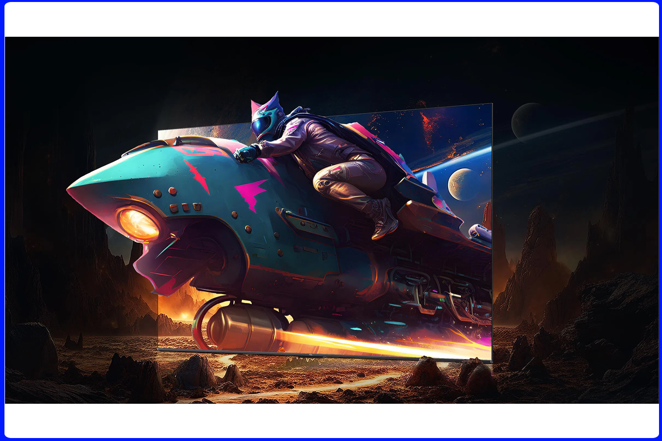 Google Tivi TCL 55C7K QD-Mini LED 4K 55 Inch -Game Master