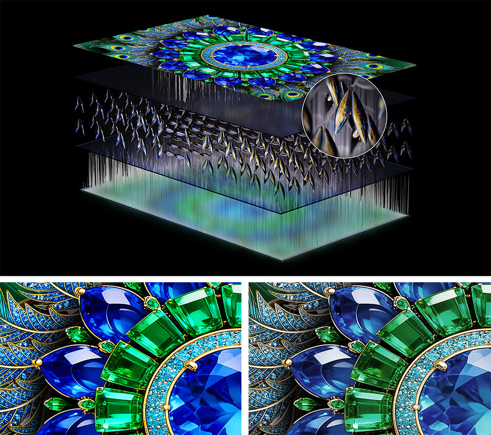 Google Tivi TCL QD-Mini LED 4K 55A400M 55 Inch