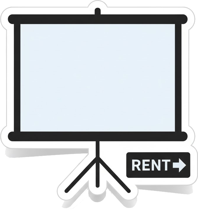 Cho thuê màn chiếu
