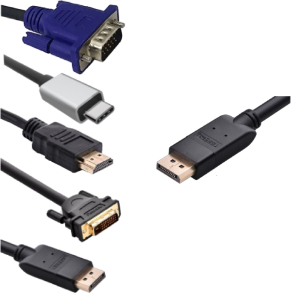 Từ Displayport sang các loại