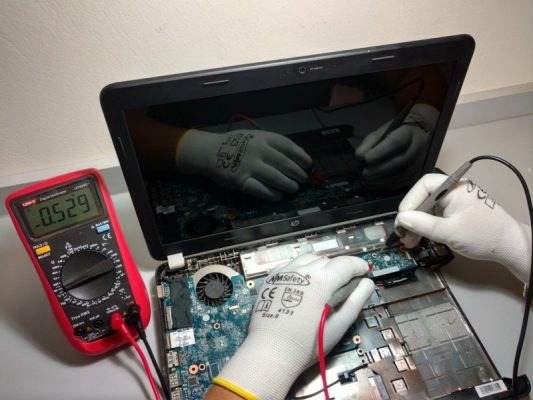 Sửa nguồn laptop