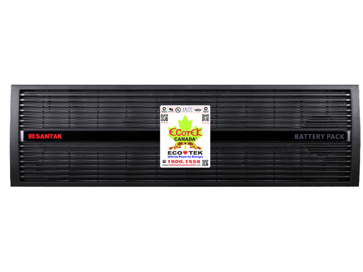 Bộ Lưu Điện Santak Rack 10K EBM Online UPS Chính Hãng | Phú Quốc
