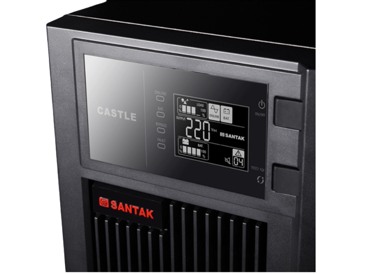 Bộ Lưu Điện Online Santak C6K-LCD 6000VA Chính Hãng | Phú Quốc