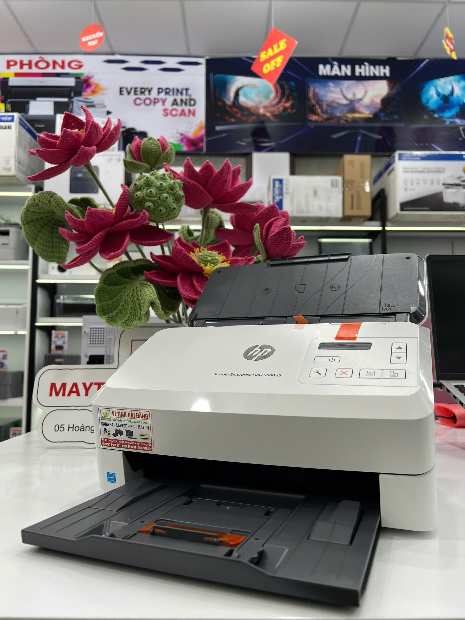 Máy Scan HP ScanJet Pro 3000s5 – Giải pháp quét tài liệu tốc độ cao cho văn phòng hiện đại tại Phú Quốc