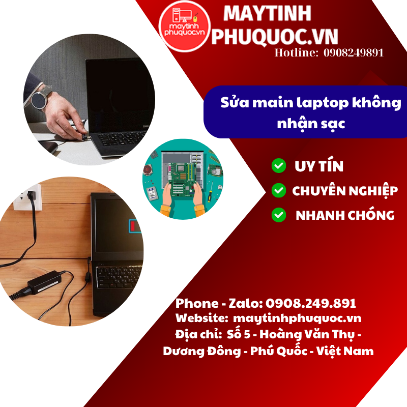 Sửa main laptop không nhận sạc - Dịch Vụ Sửa Chữa PC Phú Quốc | Máy Tính Phú Quốc | Vi Tính Hải Đăng