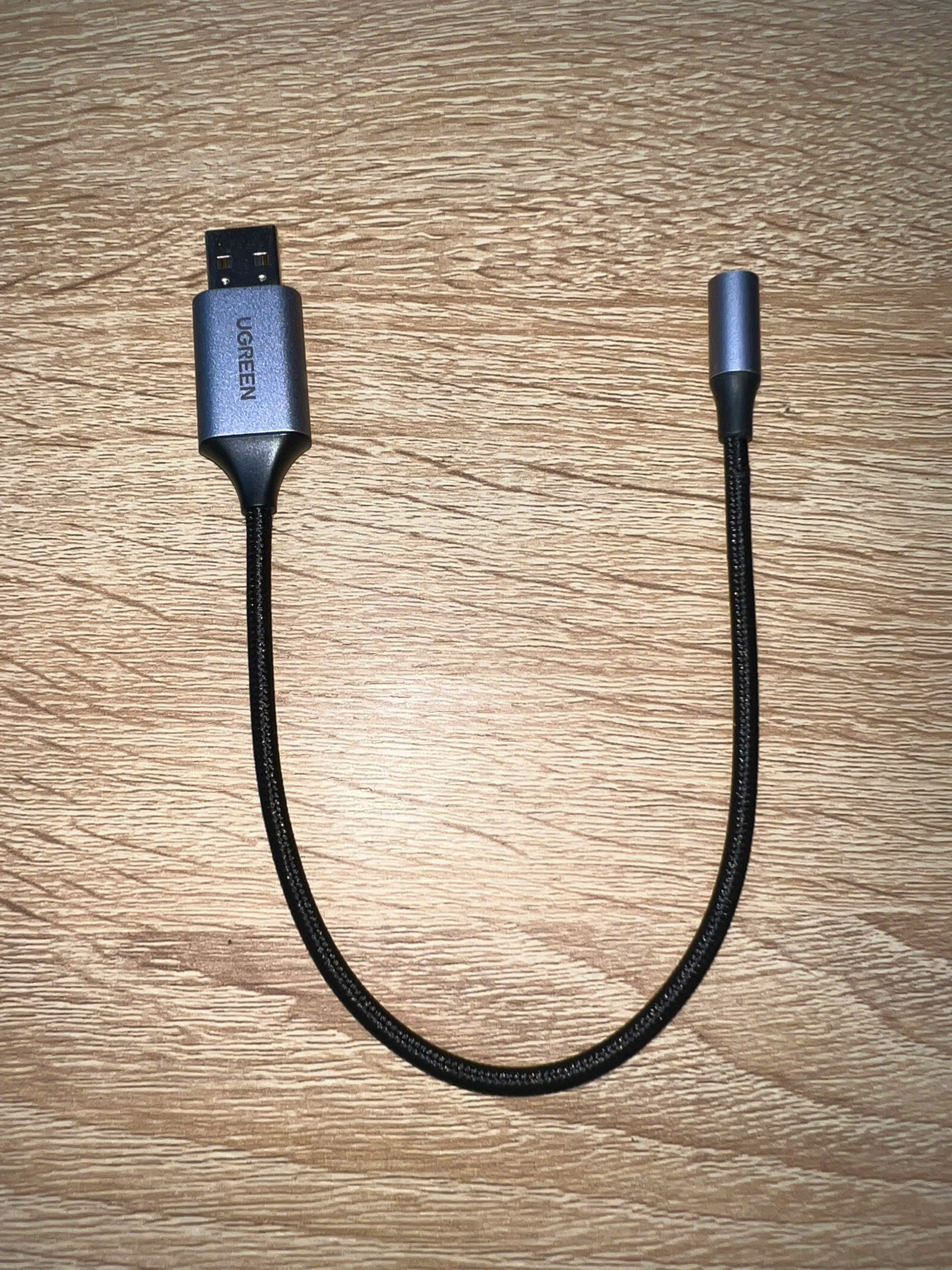 Cáp Chuyển USB 2.0 Sang 3.5mm UGREEN 30757 Mic + Loa | Phú Quốc