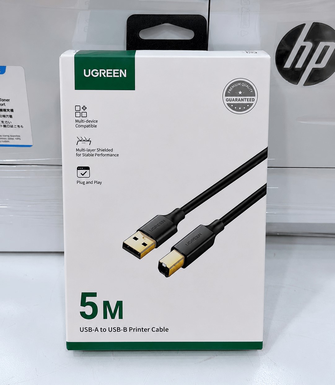 Cáp Máy In UGREEN US135 USB-A Sang USB-B Chính Hãng | Phú Quốc