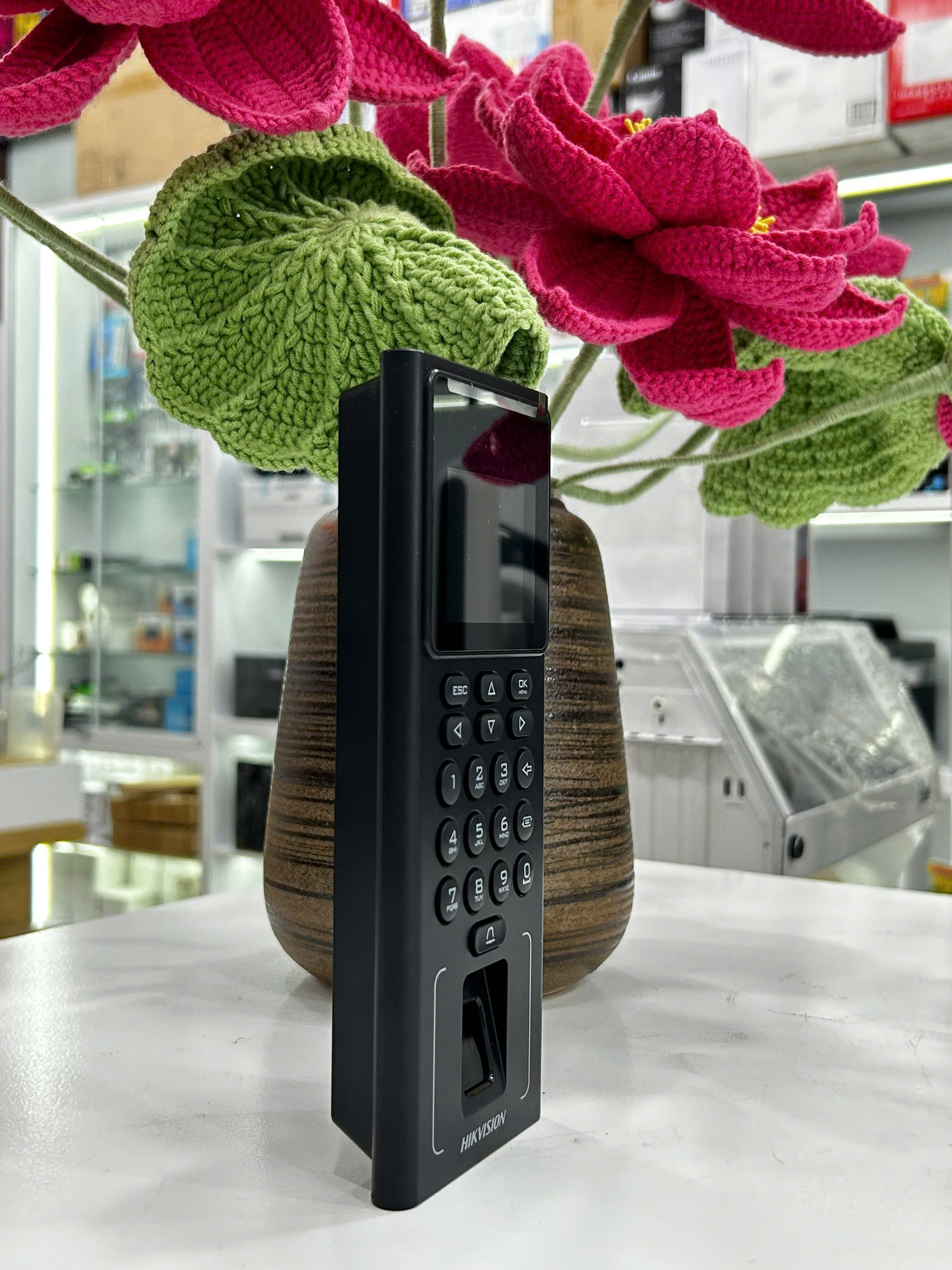 Máy Chấm Công Hikvision DS-K1T9321MFWX Nhận Diện Khuôn Mặt | Phú Quốc