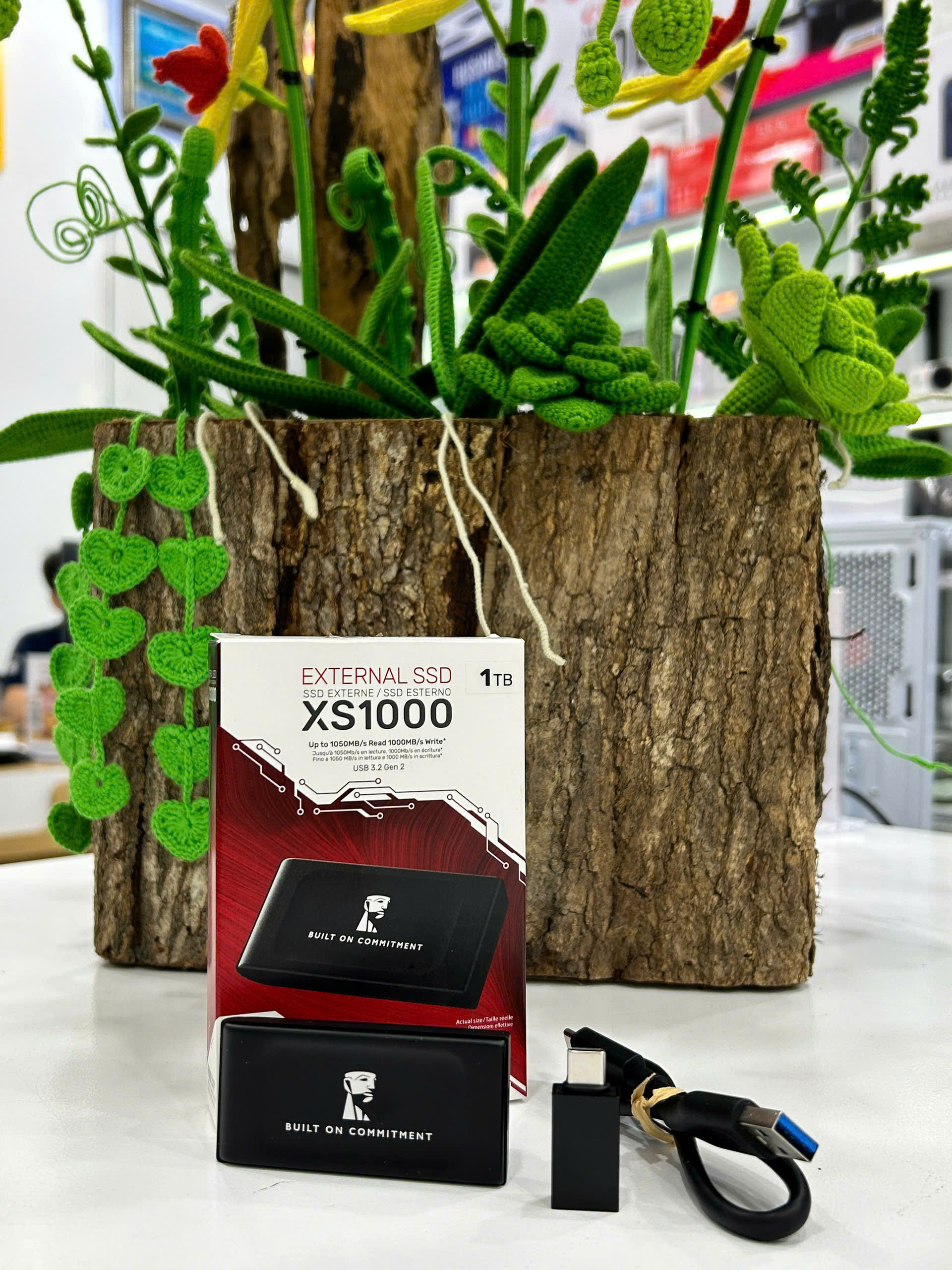 Ổ Cứng Di Động SSD Kingston XS1000 USB 3.2 Gen 2 1TB – Tốc Độ Siêu Nhanh, Dung Lượng Siêu Lớn