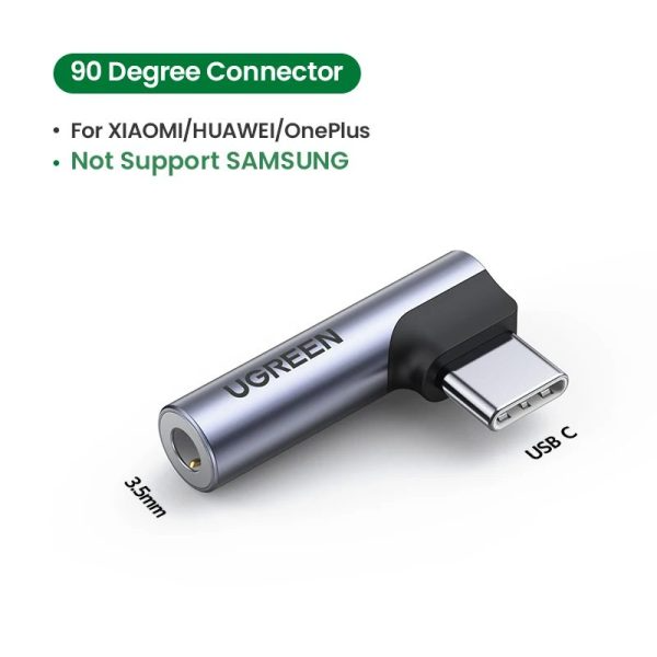 Đầu Chuyển USB Type-C Sang 3.5mm UGREEN CM460 | Phú Quốc