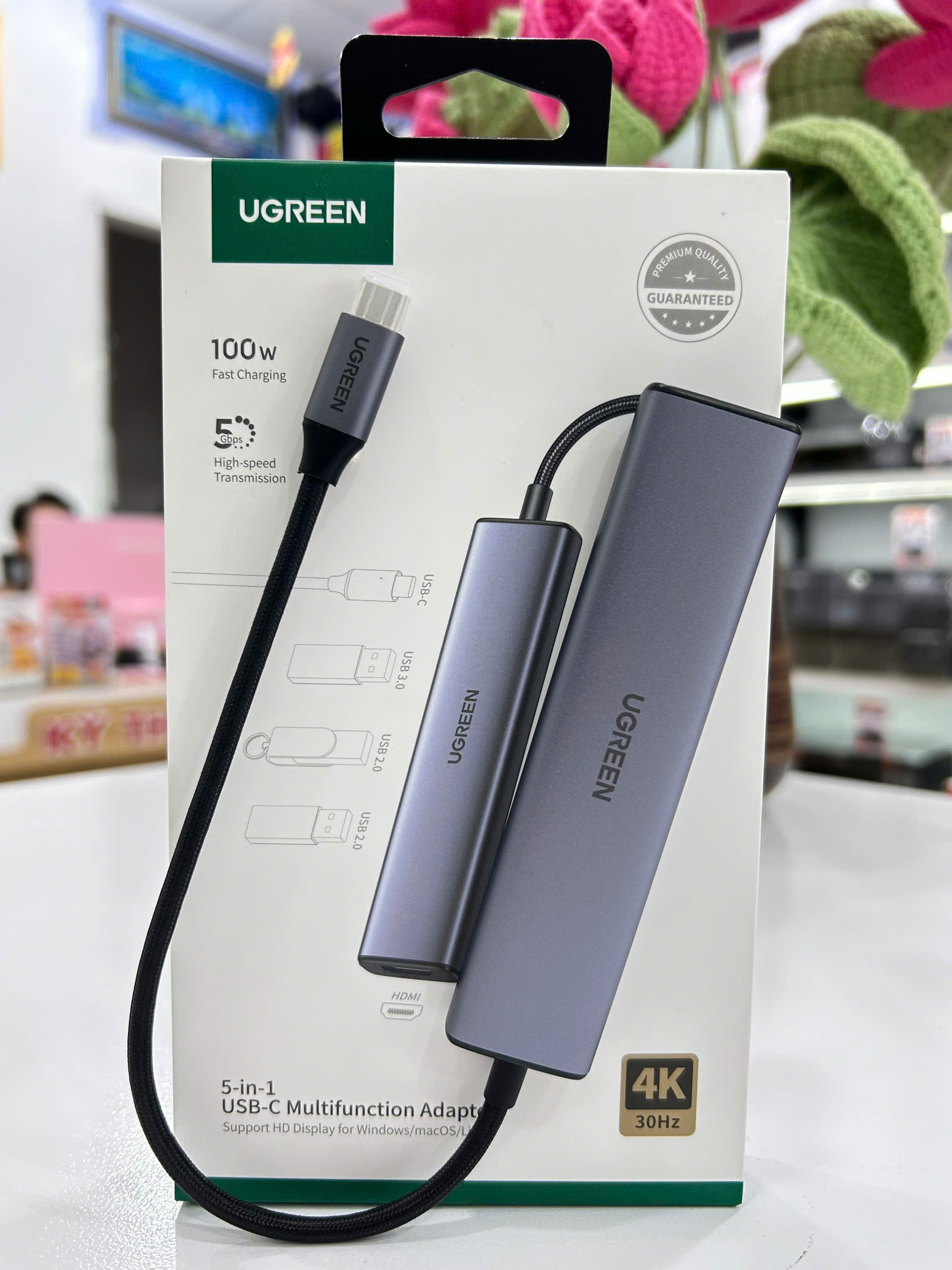 BỘ chia USB typeC ra 4-5 cổng USB 3.0(CM219)(CM478) Ugreen