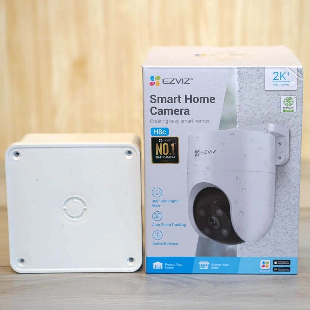 Camera Wifi Ezviz H8C 3MP 2K – Camera Ngoài Trời Quay Quét 360°
