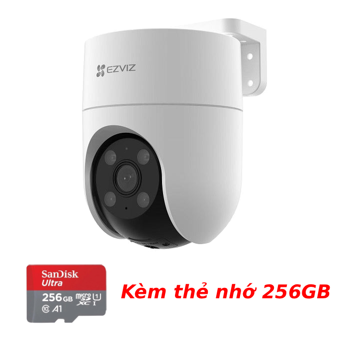 Camera Wifi Ezviz H8C 3MP 2K – Camera Ngoài Trời Quay Quét 360°