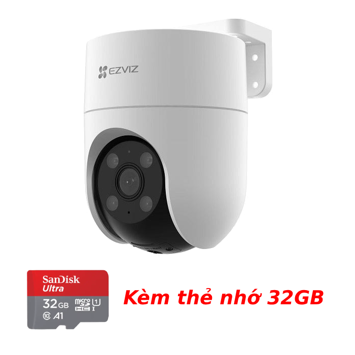 Camera Wifi Ezviz H8C 3MP 2K – Camera Ngoài Trời Quay Quét 360°