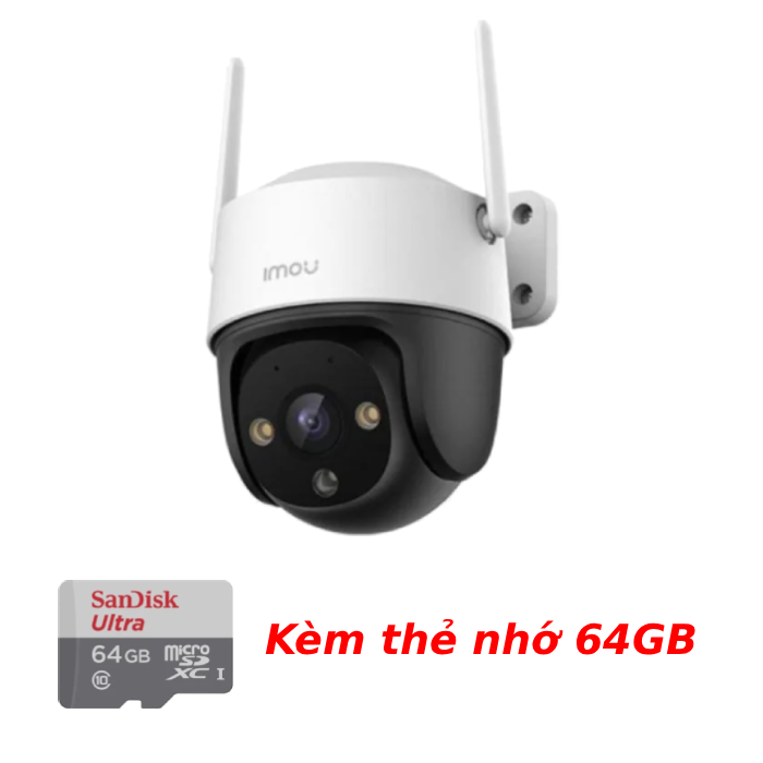 Camera IP Ngoài trời 360 Độ 3MP IMOU Cruiser 2C S7CP-3M0WE