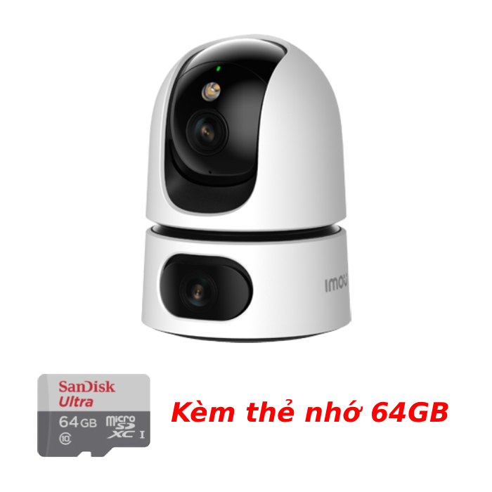 Camera iMOU IPC-S2XP 6MP 2 Ống Kính – Quan Sát Toàn Diện, Bảo Vệ Ngôi Nhà Bạn 24/7
