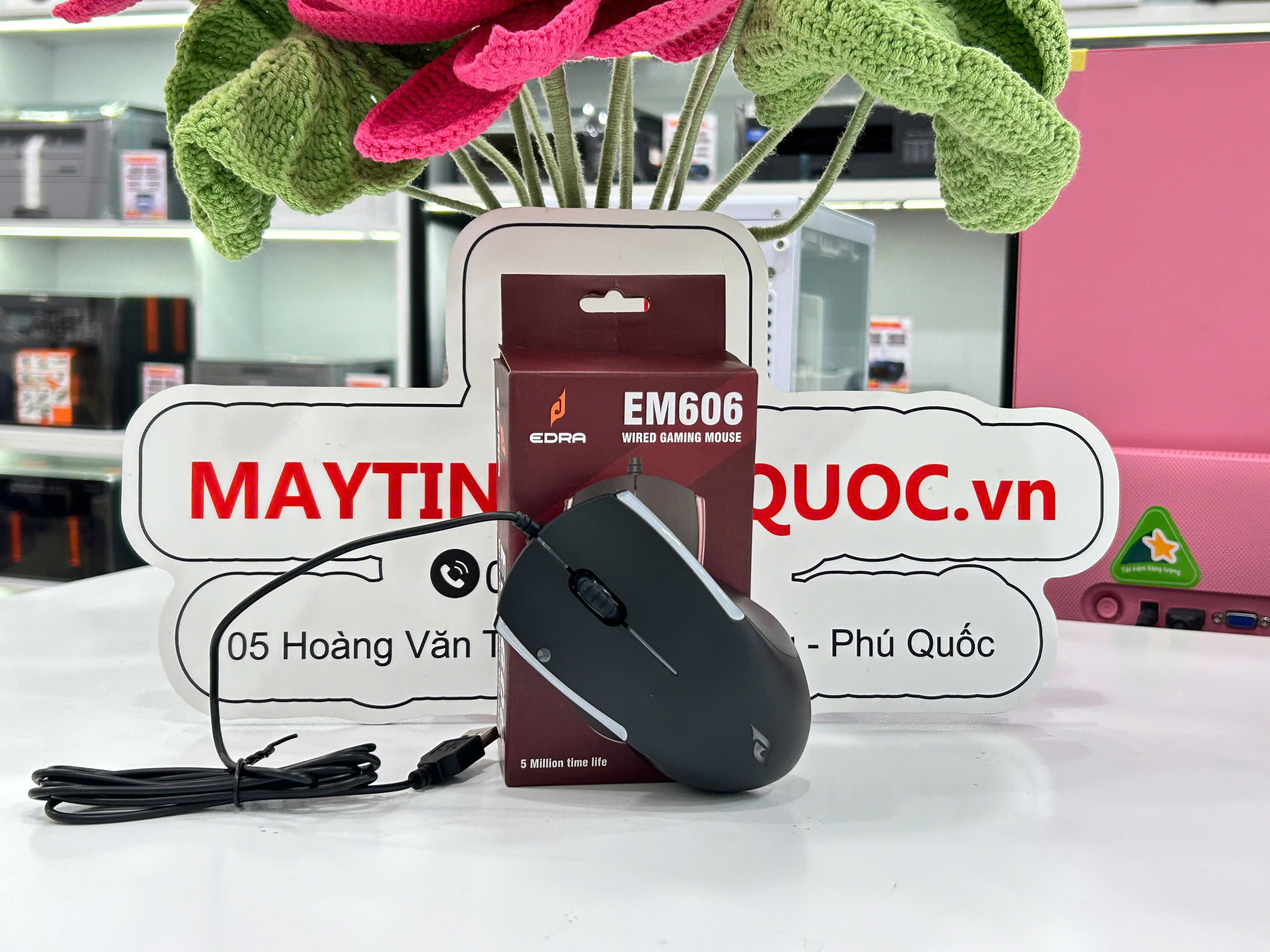 Chuột máy tính Edra EM606