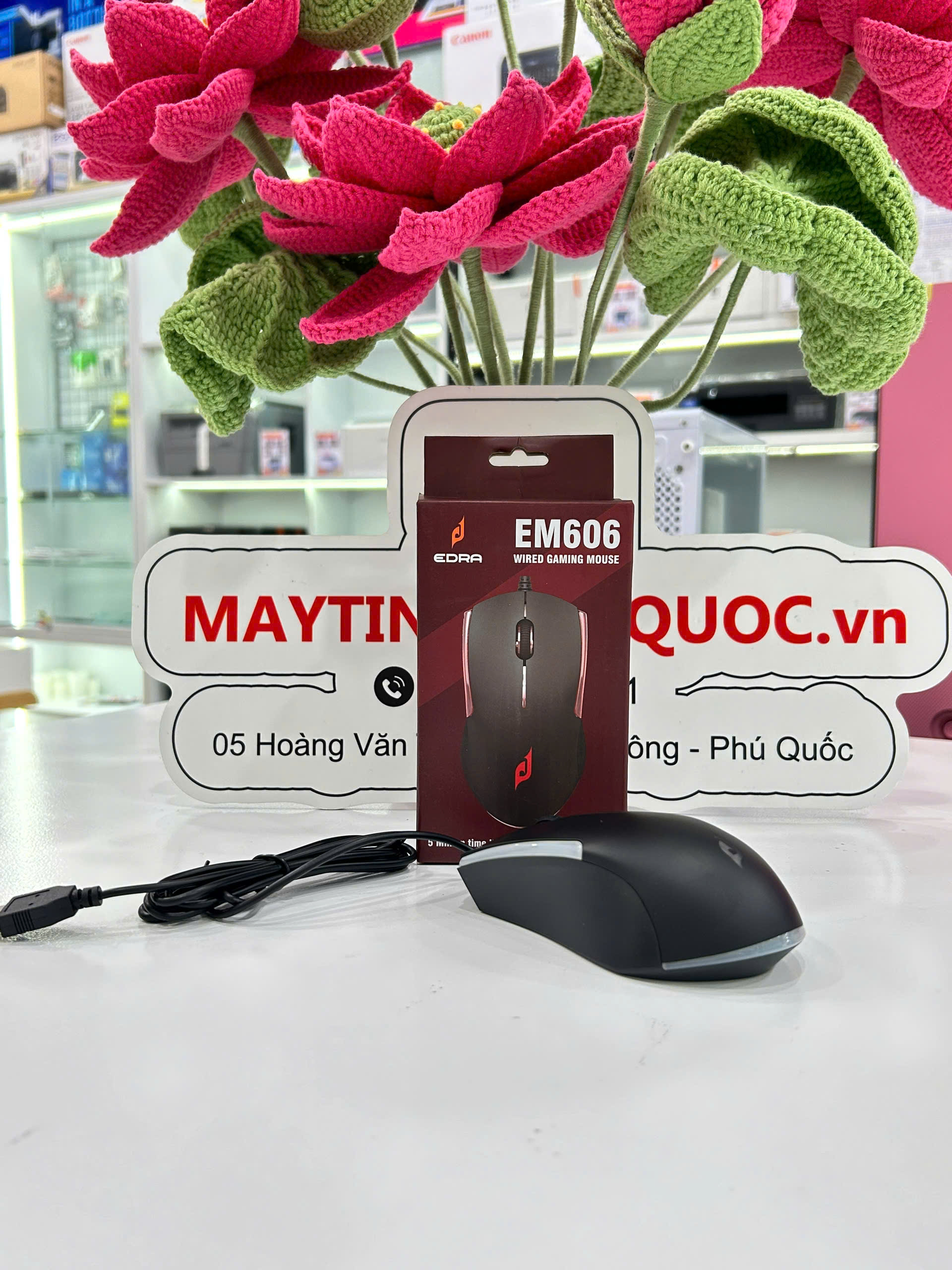 Chuột máy tính Edra EM606