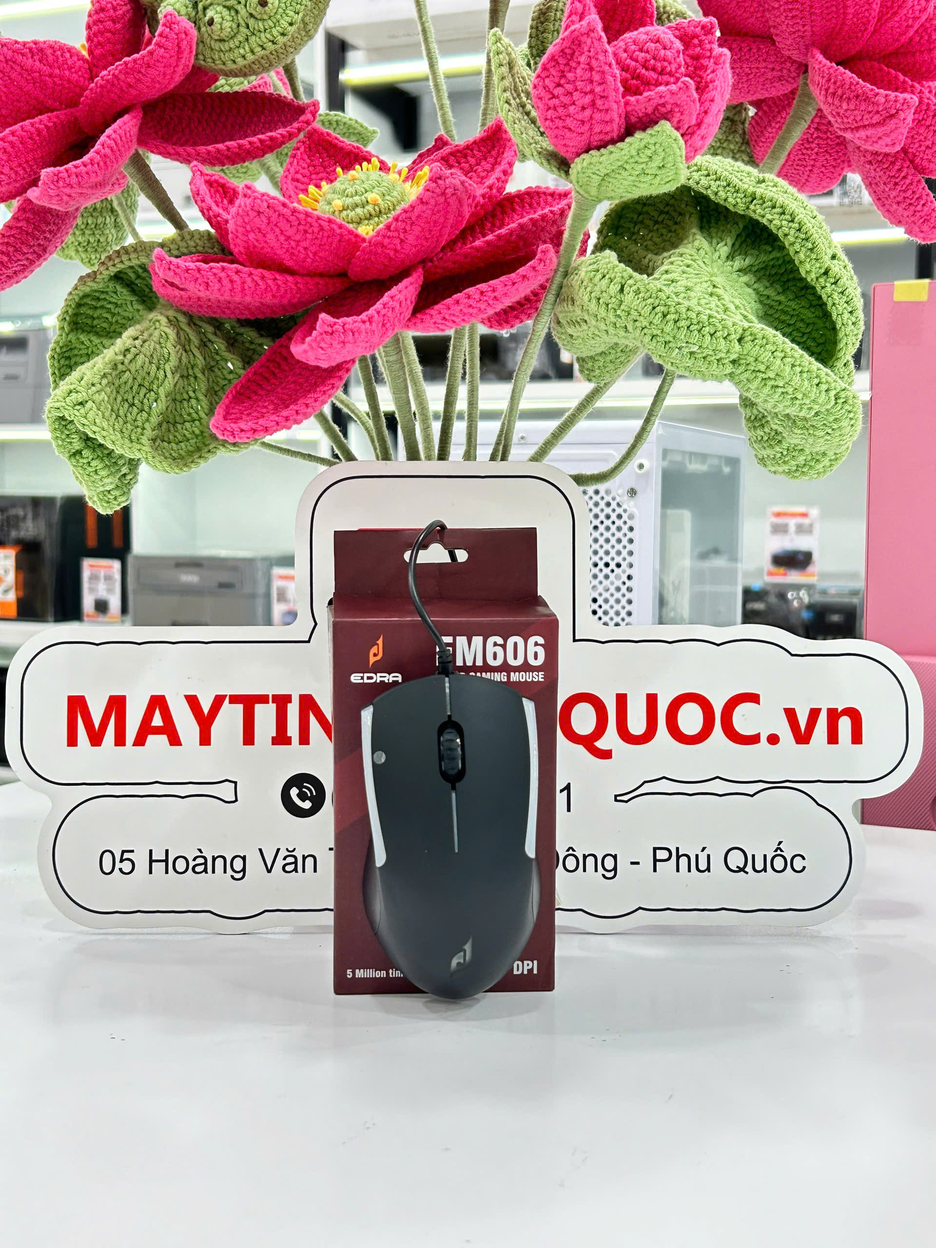 Chuột máy tính Edra EM606