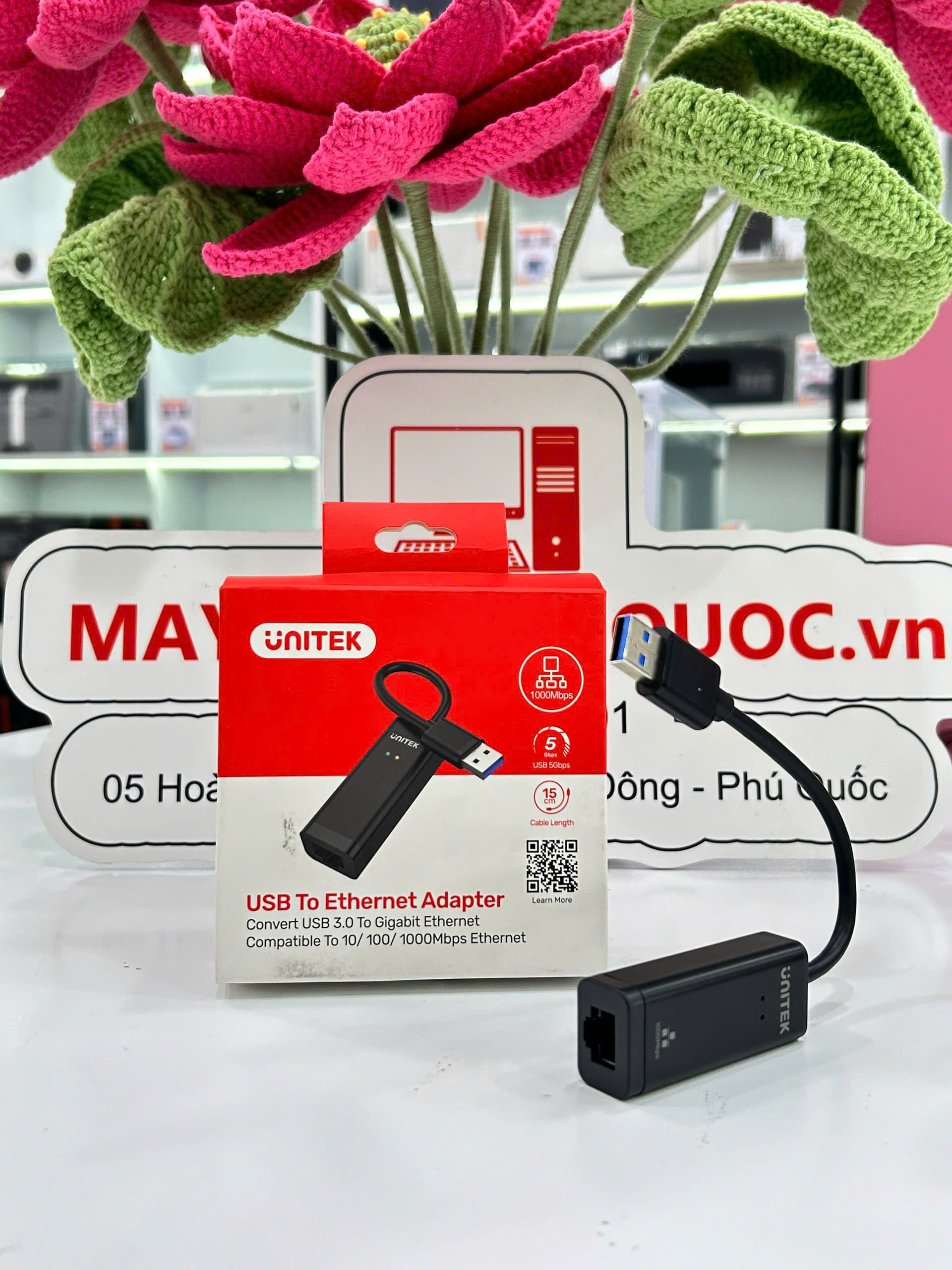 Chuyển USB sang Ethernet Unitek