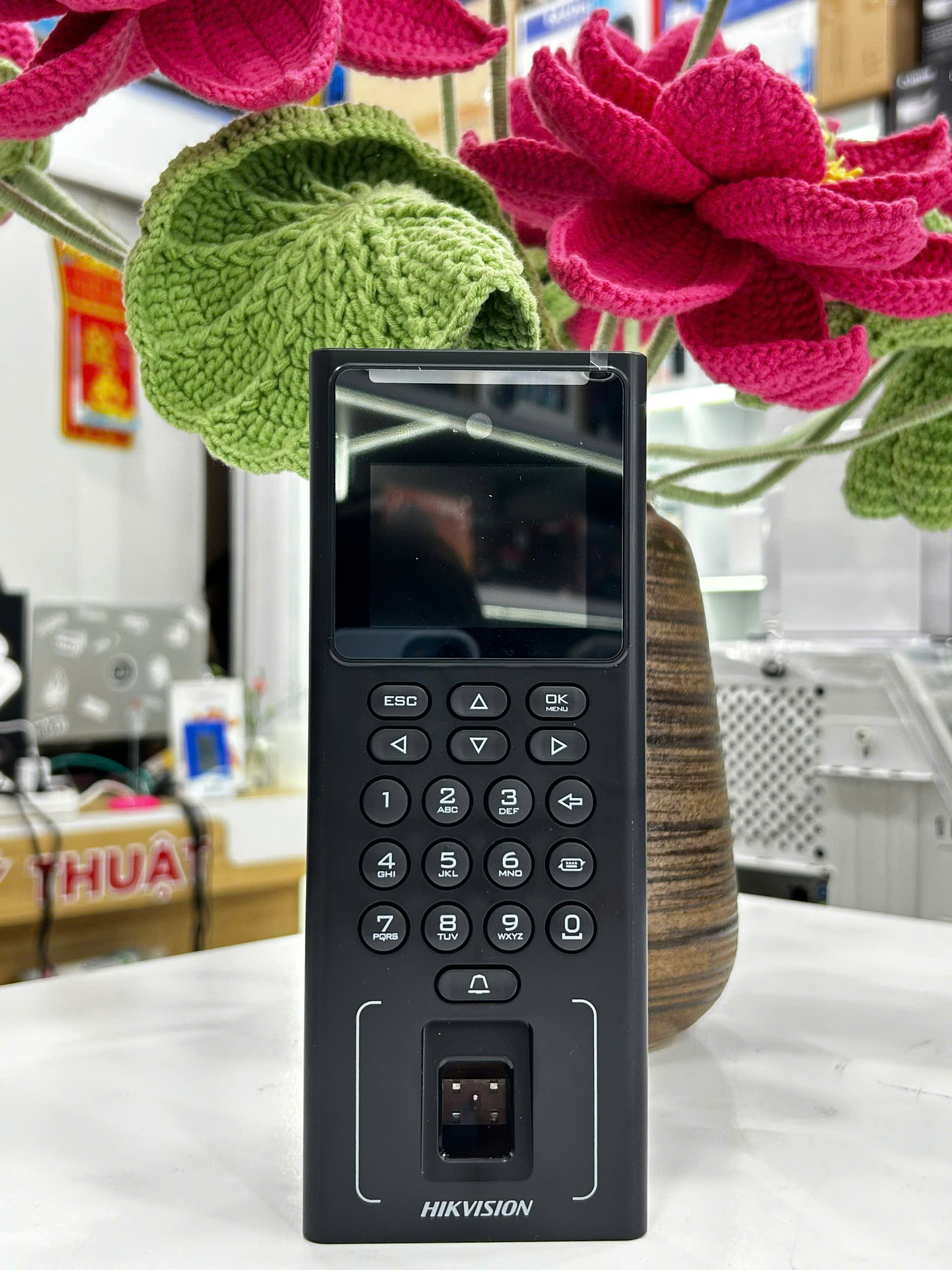 Máy Chấm Công Hikvision DS-K1T9321MFWX Nhận Diện Khuôn Mặt | Phú Quốc