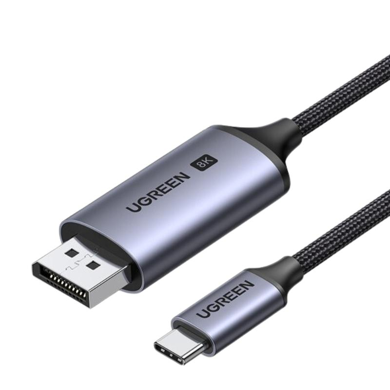 Cáp Thunderbolt Type-C To DisplayPort 1.4 UGREEN CM556 8K 60Hz | Phú Quốc