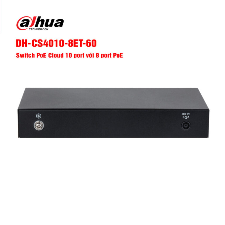 Switch PoE Cloud 10 port DAHUA DH-CS4010-8ET-60
