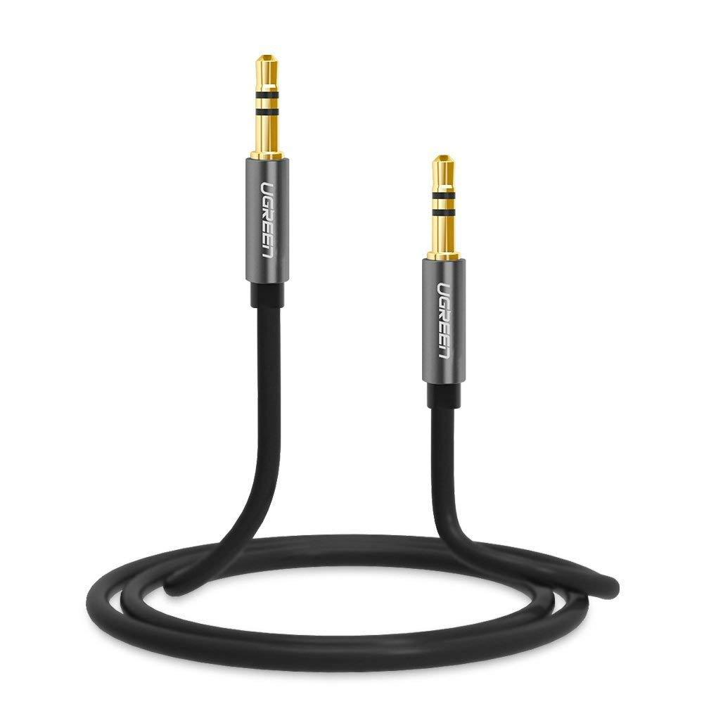 Dây Cáp Audio 3.5mm Hai Đầu Đực UGREEN AV119 Mạ Vàng 24K | Phú Quốc