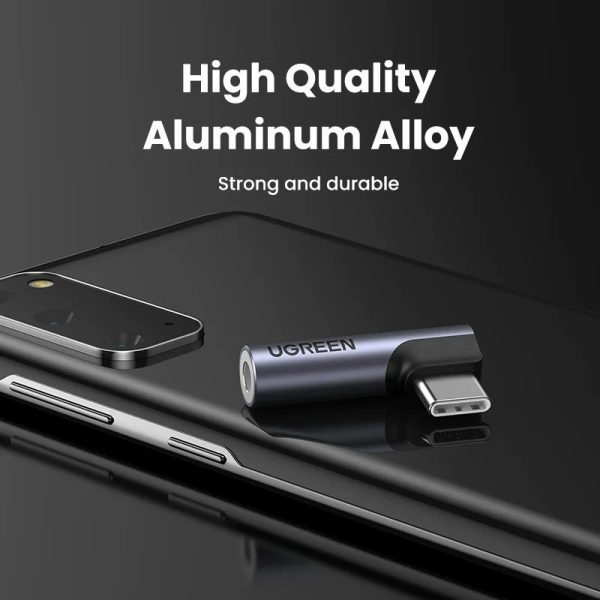Đầu Chuyển USB Type-C Sang 3.5mm UGREEN CM460 | Phú Quốc