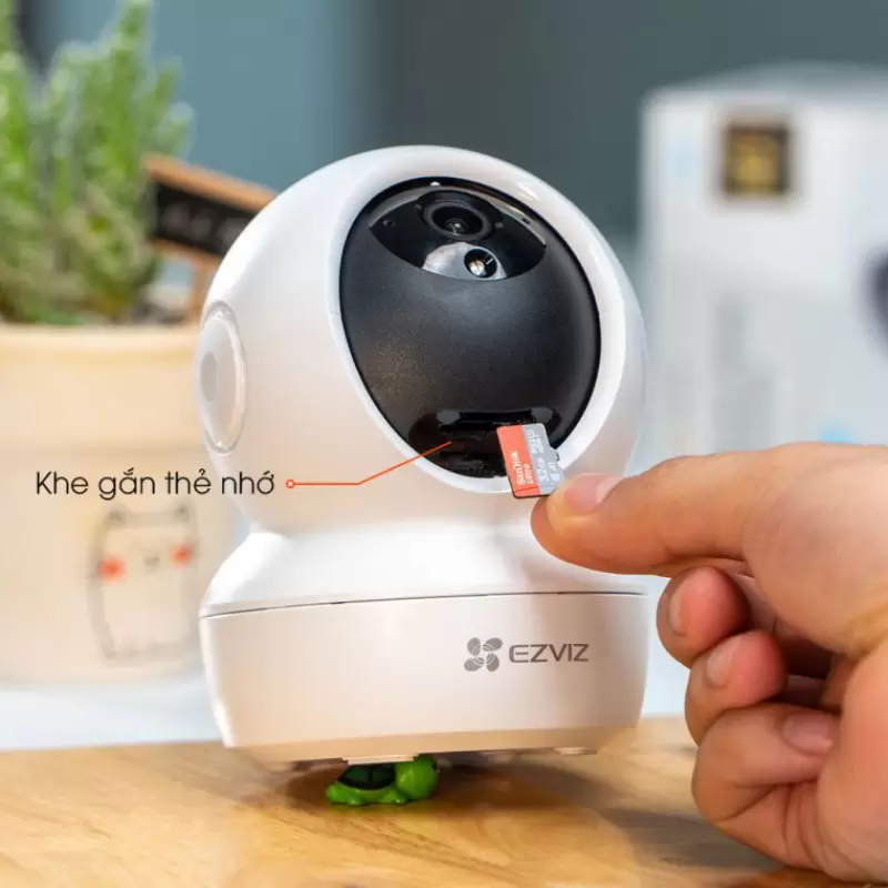Camera EZVIZ H6C Pro 4MP – Quay 360°, Đàm thoại, Phát hiện chuyển động, Chính hãng