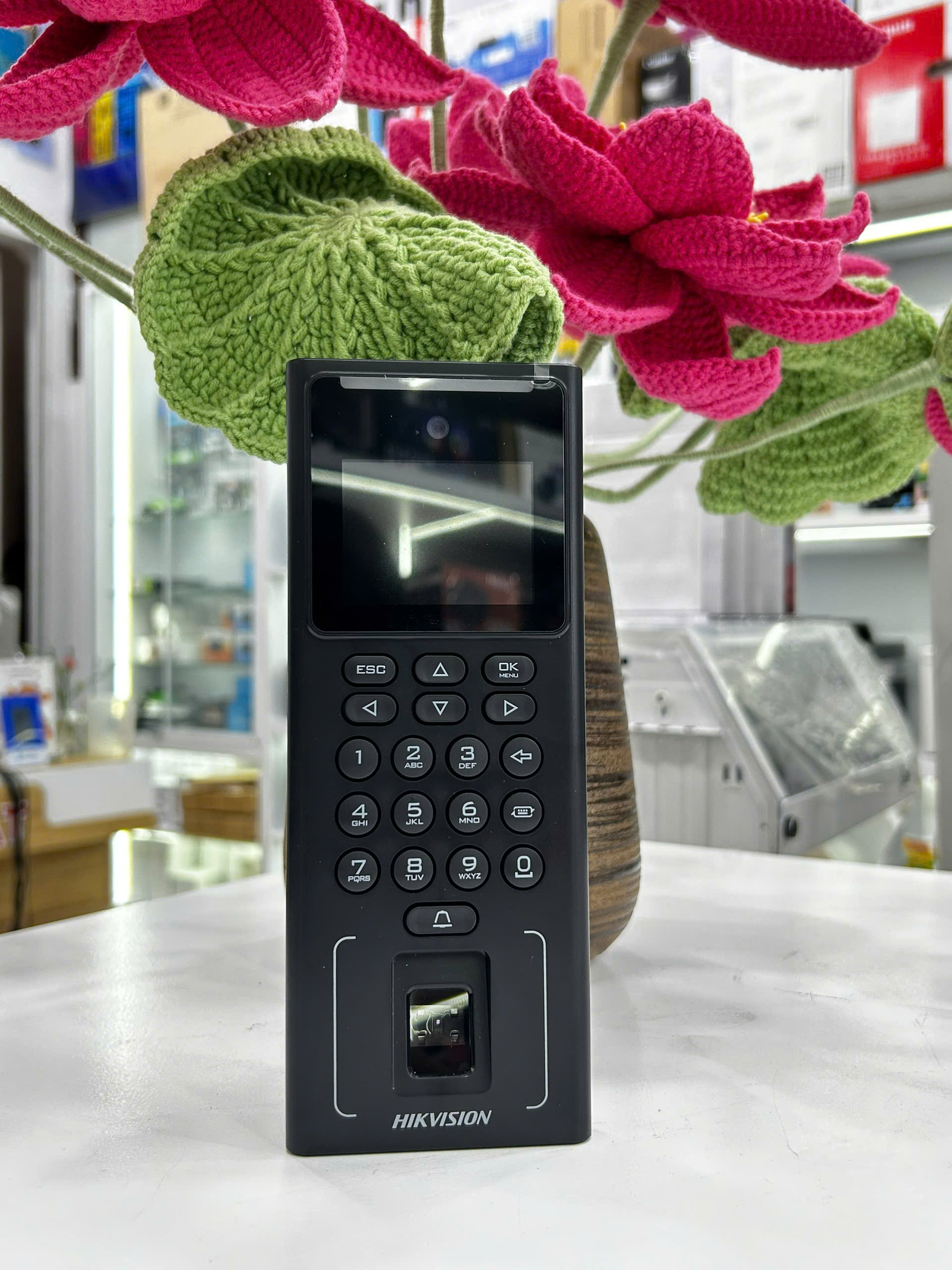 Máy Chấm Công Hikvision DS-K1T9321MFWX Nhận Diện Khuôn Mặt | Phú Quốc