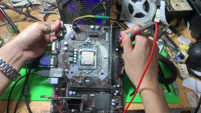Sửa mainboard PC mất nguồn hoặc không lên hình