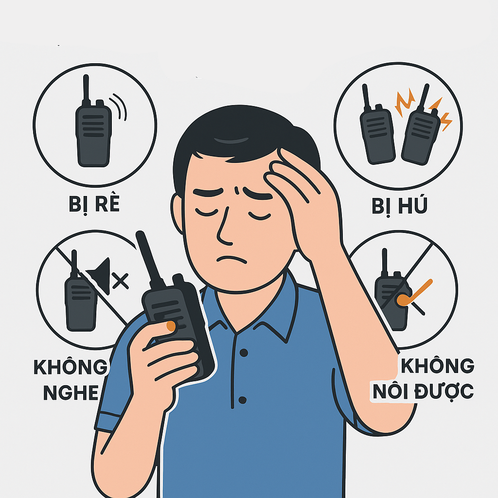 Bộ Đàm UHF Bị Nhiễu Sóng – Nghe Tiếng Lạ / Rè Liên Tục / Bị Chen Sóng – Dịch Vụ Sửa Chữa Phú Quốc | Máy Tính Phú Quốc | Vi Tính Hải Đăng