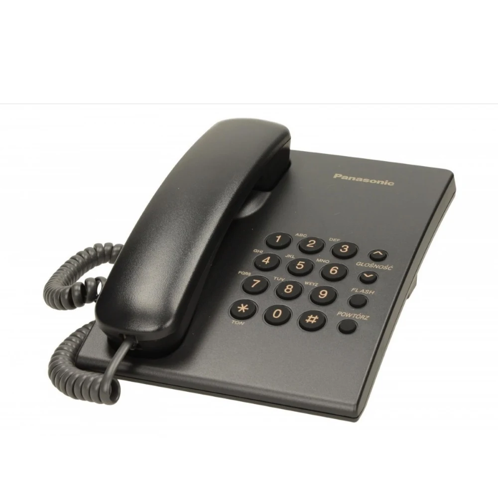 Điện thoại hữu tuyến PANASONIC KX-TS500 - Màu đen