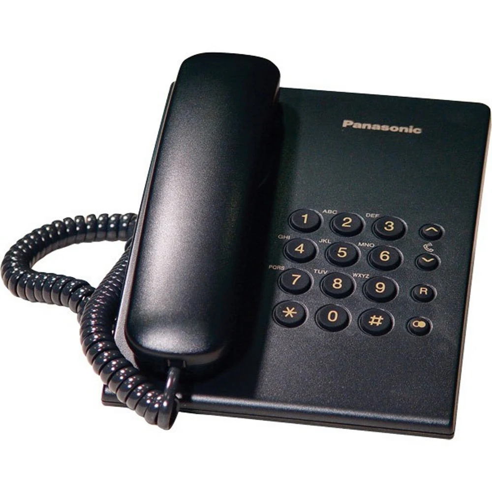Điện thoại hữu tuyến PANASONIC KX-TS500 - Màu đen