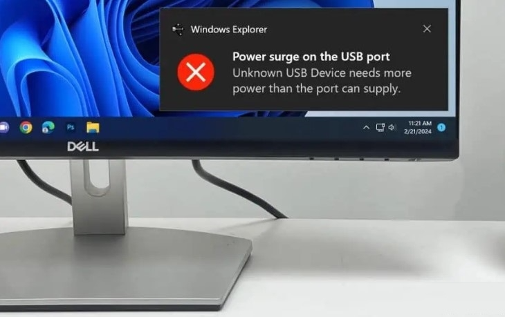 Chạm USB Gây Sập Nguồn – Dịch Vụ Sửa Chữa PC Phú Quốc | Máy Tính Phú Quốc | Vi Tính Hải Đăng