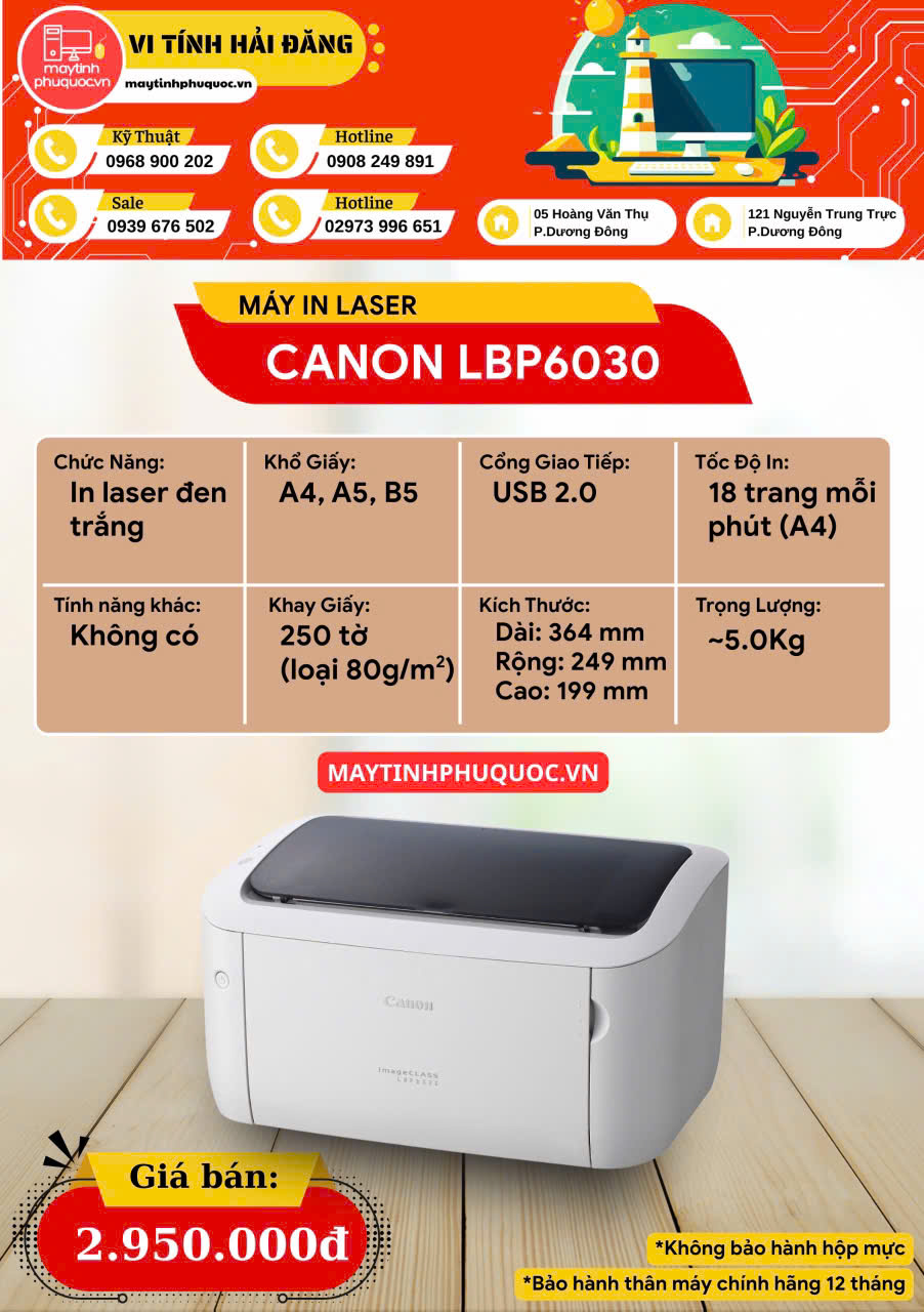 Máy In Canon LBP6030