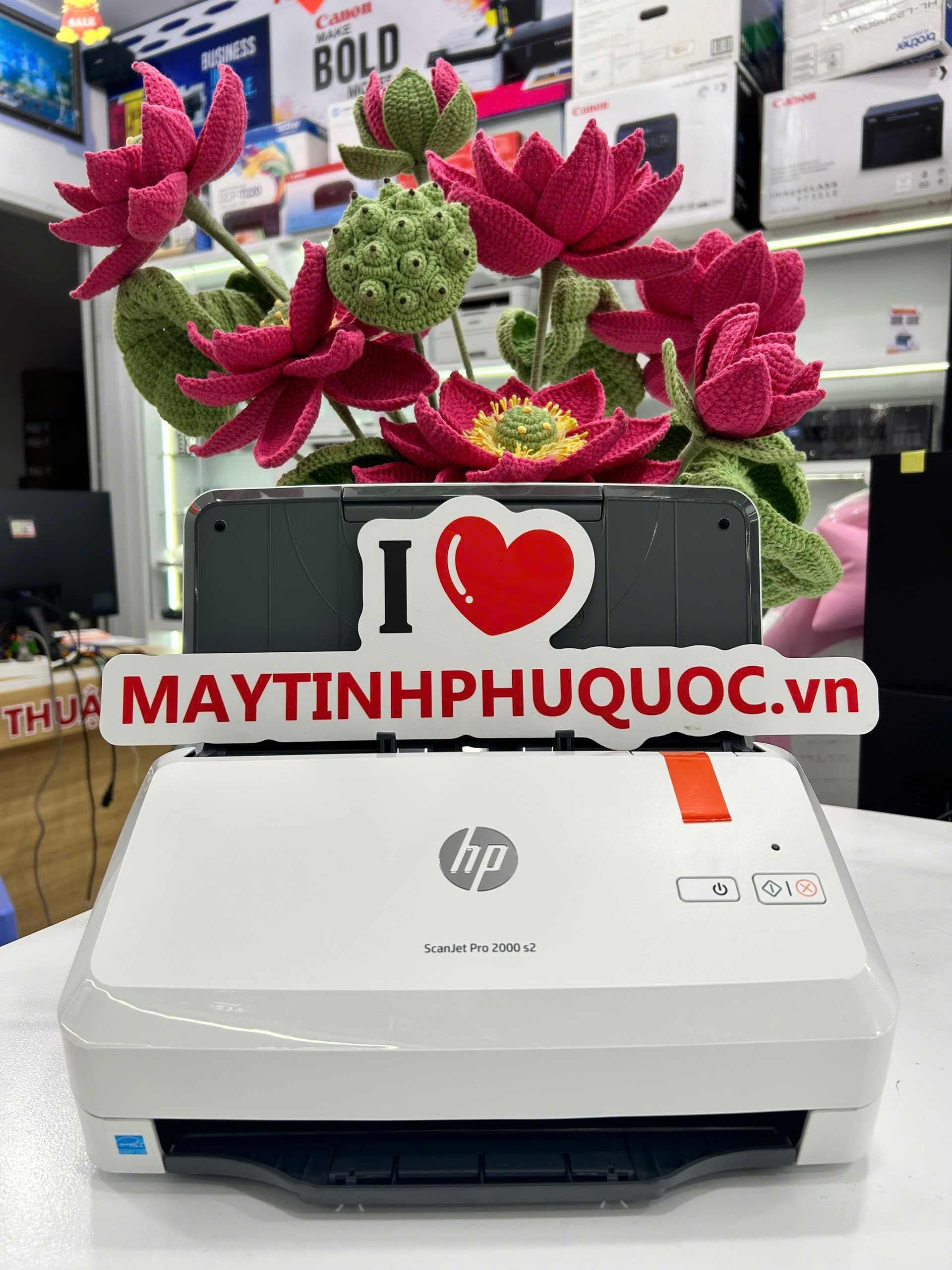 Máy Scan HP ScanJet Pro 2000s2 – Giải pháp số hóa tài liệu nhanh chóng, tiện lợi cho văn phòng tại Phú Quốc