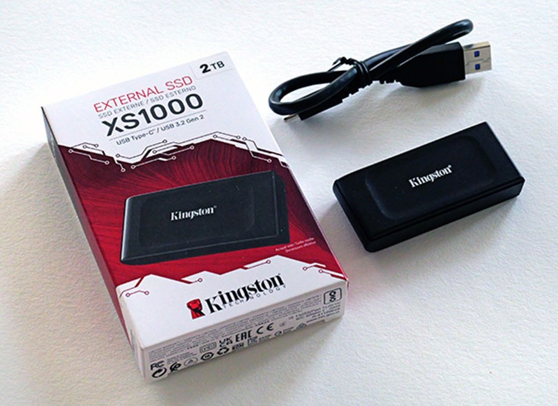 Ổ Cứng Di Động SSD Kingston XS1000 USB 3.2 Gen 2 1TB – Tốc Độ Siêu Nhanh, Dung Lượng Siêu Lớn